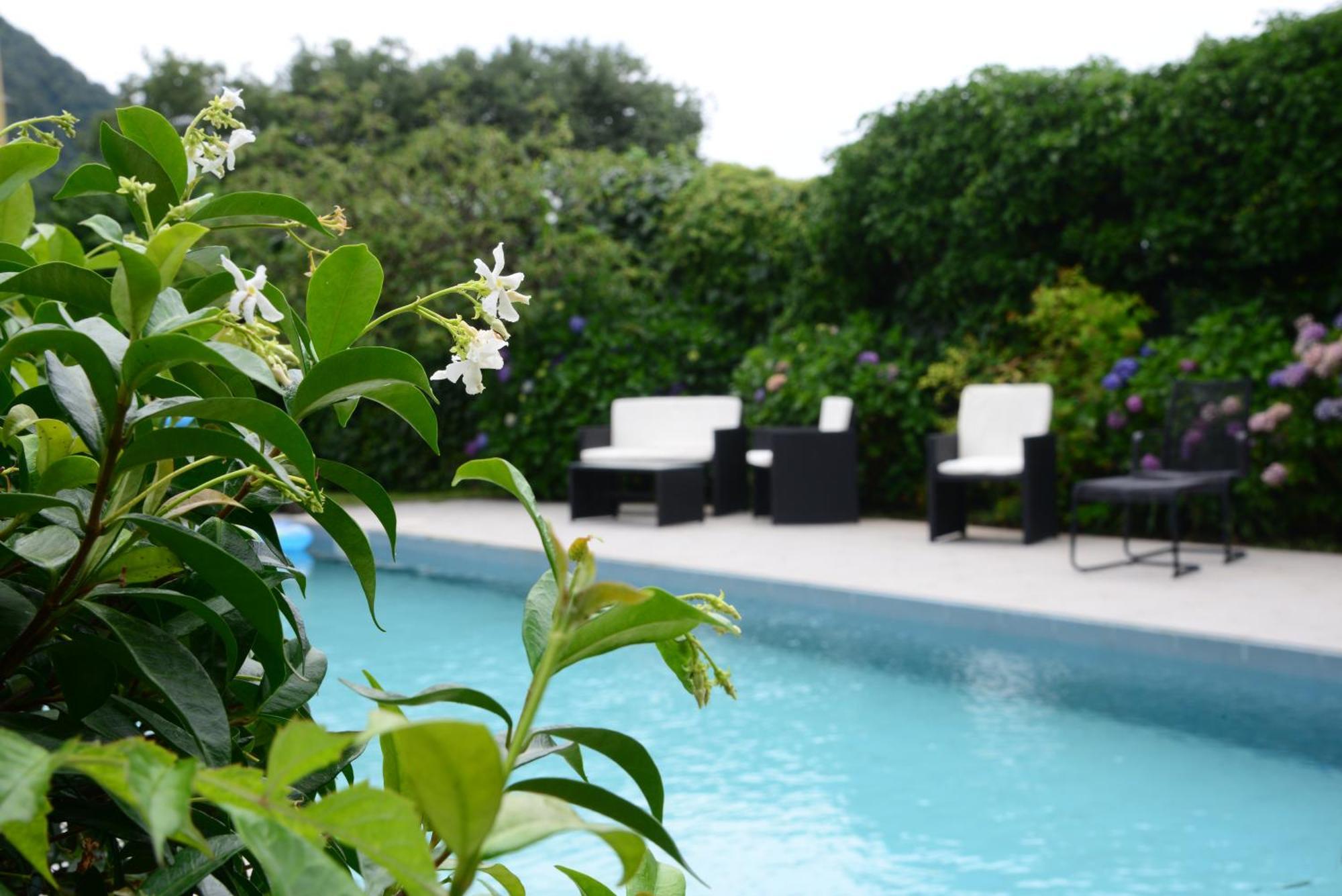 Villa Casa Hydrangea Con Piscina E Giardino Bagni di Lucca Exterior foto